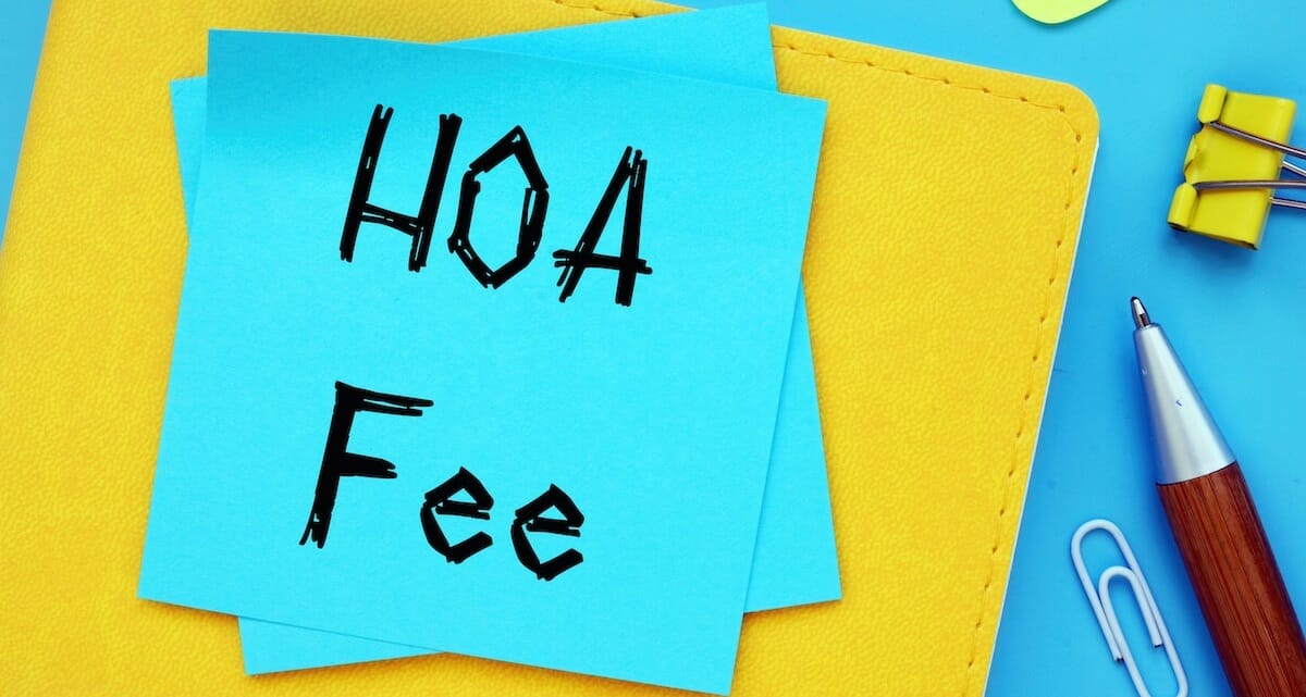 average HOA fees